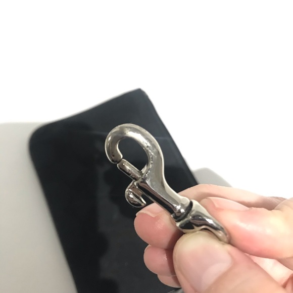 COACH Classic Wristlet with PVC Leather Black - Picture 4 of 4